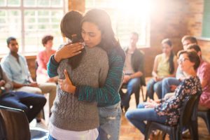 Grief counseling session providing compassionate therapy support